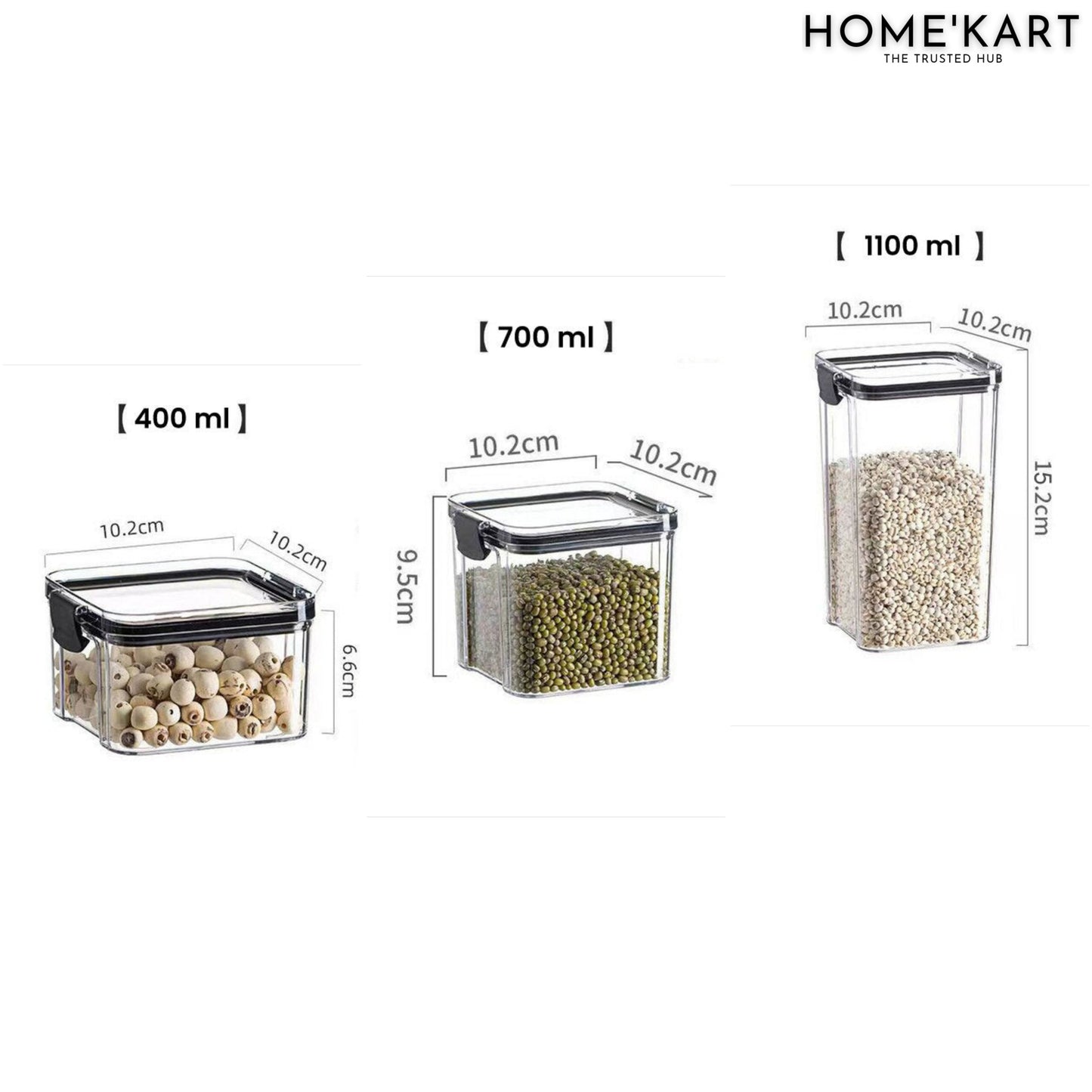 Air-Tight Kitchen Storage Containers
