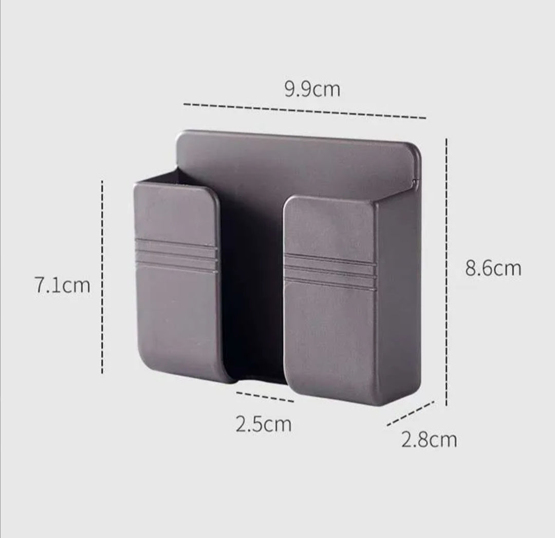 HomeKart - Wall Mounted Mobile Phone Charging Stand, Storage Holder