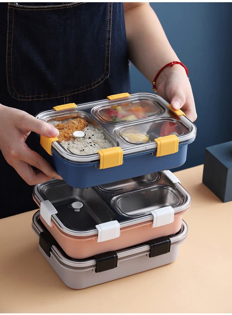 Bento Lunch Box Stainless Steel With spoon