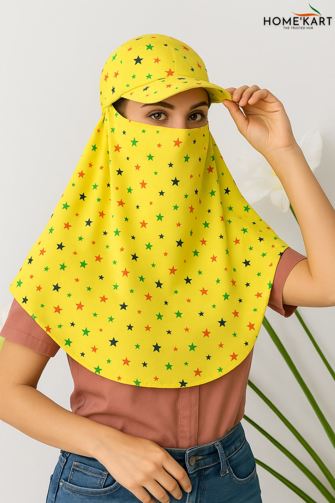 Sun Protection Mask With Cap ☀️