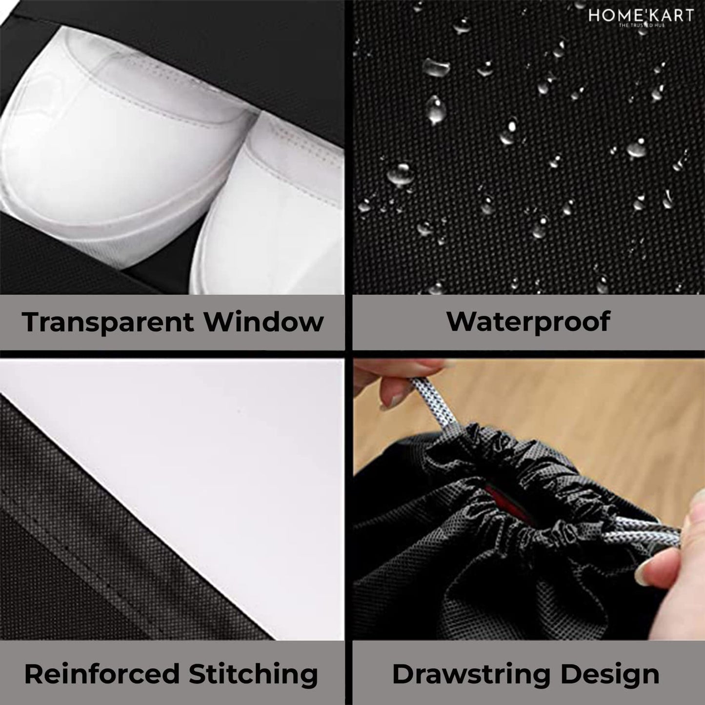 Shoe Bag Pouch for Storage & Travel Organizer