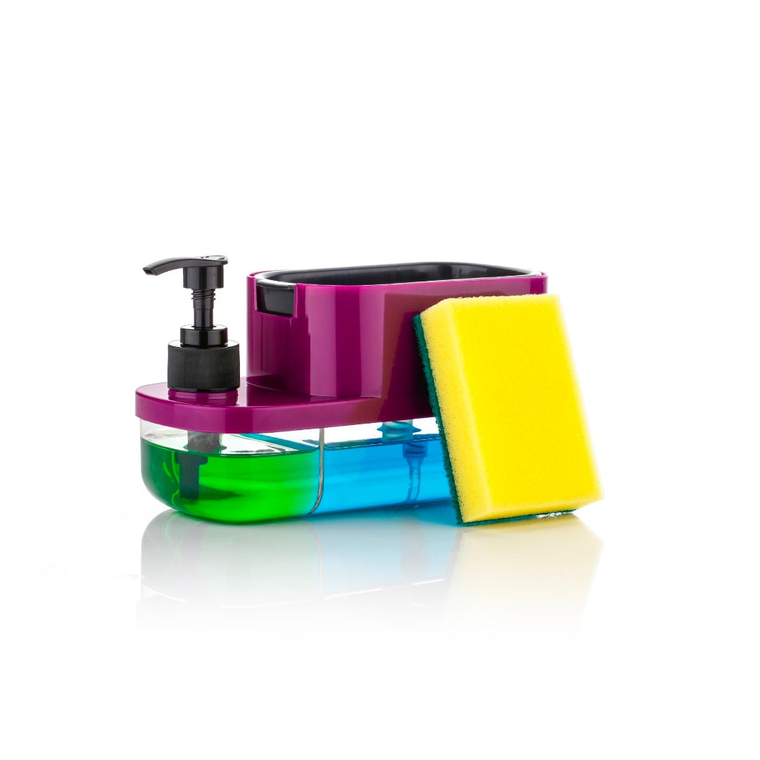 HomeKart 3 In 1 Soap Dispenser 🧽