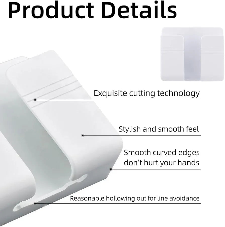HomeKart - Wall Mounted Mobile Phone Charging Stand, Storage Holder