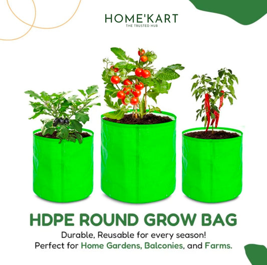 HDPE Plant Grow Bags - Eco Friendly ☘️